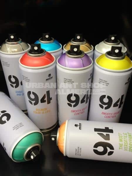 MTN 94 fluorescerende en transparante spuitverf onder de loep transparante kleuren overzicht Urban Art Shop