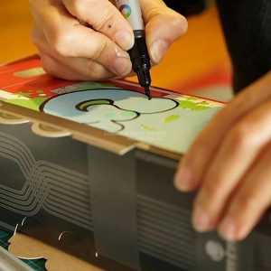 MTN Systems German S-Bahn vouwbaar model treinstel voor graffiti toepassing