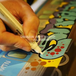 MTN Systems Melbourne vouwbaar model treinstel metro voor graffiti detail Urban Art Shop