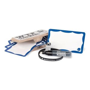 MTN WTF Blue Frame Stickers 50 stuks met marker