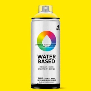 MTN Water Based Rv-1021 Light Yellow waterbasis lak in 400ml spuitbus