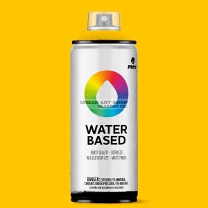 MTN Water Based Rv-177 Eldorado Yellow waterbasis lak in 400ml spuitbus