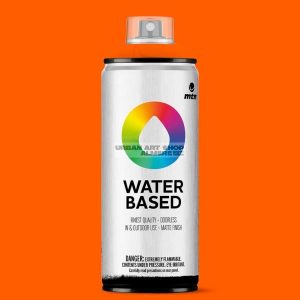MTN Water Based Rv-2004 Orange waterbasis lak in 400ml spuitbus