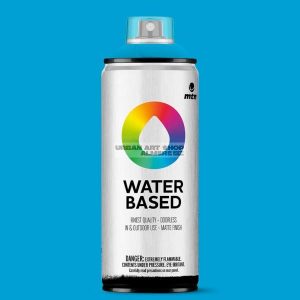 MTN Water Based Rv-217 Avatar Blue waterbasis lak in 400ml spuitbus