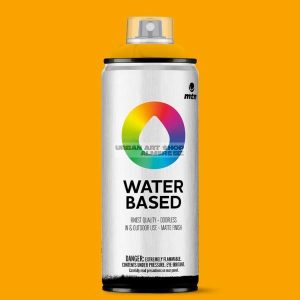 MTN Water Based Rv-264 Jericho Yellow waterbasis lak in 400ml spuitbus