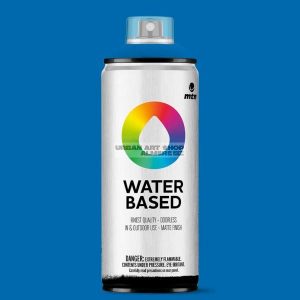 MTN Water Based Rv-30 Electric Blue waterbasis lak in 400ml spuitbus