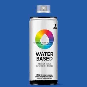 MTN Water Based Rv-338 123 Klan Blue waterbasis lak in 400ml spuitbus