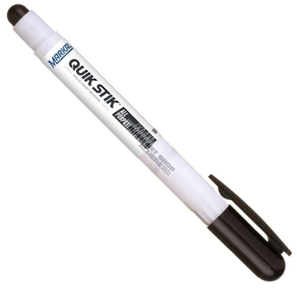Markal Quik Stik Mini black zwart solid paint marker voor alle oppervlakken Markal Quik Stik Mini black zwart solid paint marker voor alle oppervlakken
