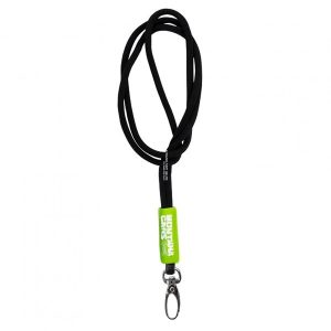 Montana lanyard keycord zwart-groen
