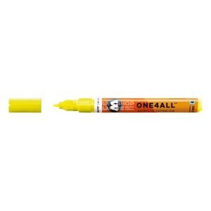 Neon Yellow Fluorescent 220 One4all 127HS crossover marker 1.5mm Molotow