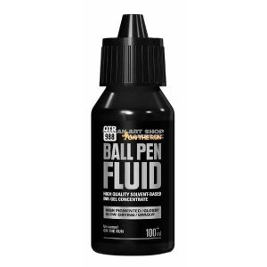 OTR 988 zwart Ball Pen Fluid 100ml inkt black On The Run