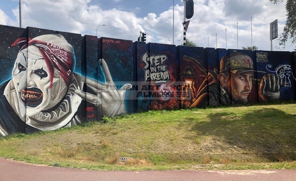 Overzicht van legale graffiti plekken en muren in Nederland Berenkuil Eindhoven Urban Art Shop Almere