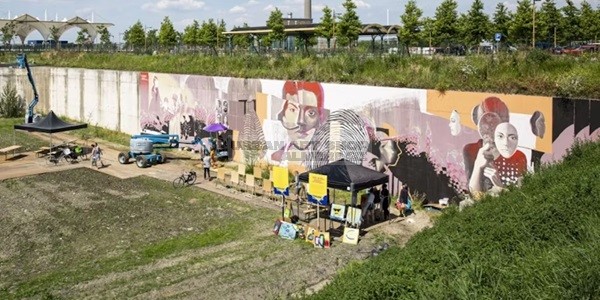 Overzicht van legale graffiti plekken en muren in Nederland Berlijnplein Utrecht Urban Art Shop Almere