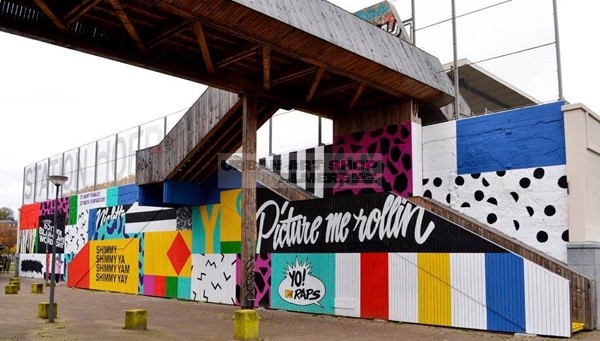 Overzicht van legale graffiti plekken en muren in Nederland Hofbogen Rotterdam Urban Art Shop Almere