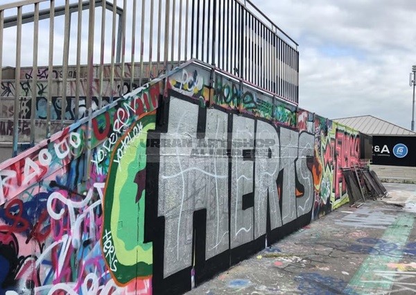 Overzicht van legale graffiti plekken en muren in Nederland Skatepark Vathorst Amersfoort Urban Art Shop Almere