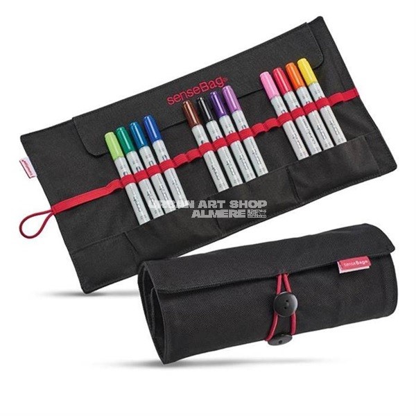 SenseBag Marker Case Voor Copic Markers - Zwarte Opbergtas