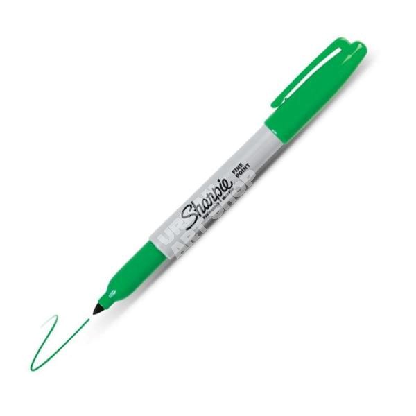 Sharpie Fine permanente marker groen 1 mm Sharpie Fine permanente marker groen 1 mm