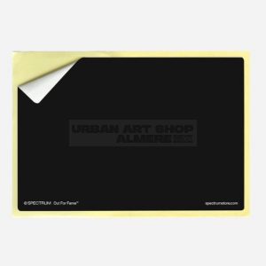 Spectrum Solid Black stickers zwart 100 stuks