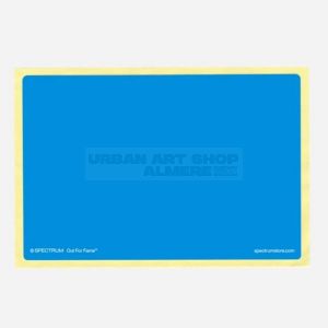 Spectrum Solid Cyan stickers blauw 100 stuks