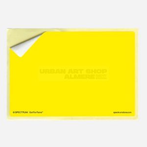 Spectrum Solid Yellow stickers geel 100 stuks