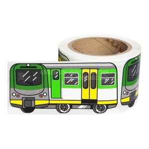 Subway stickers Warsaw metro 200x op rol Flux systems